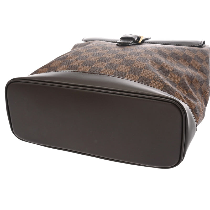 LOUIS VUITTON ルイヴィトン ダミエ ソーホー ブラウン N51132 レディース ダミエキャンバス リュック・デイパック ABランク 中古 銀蔵