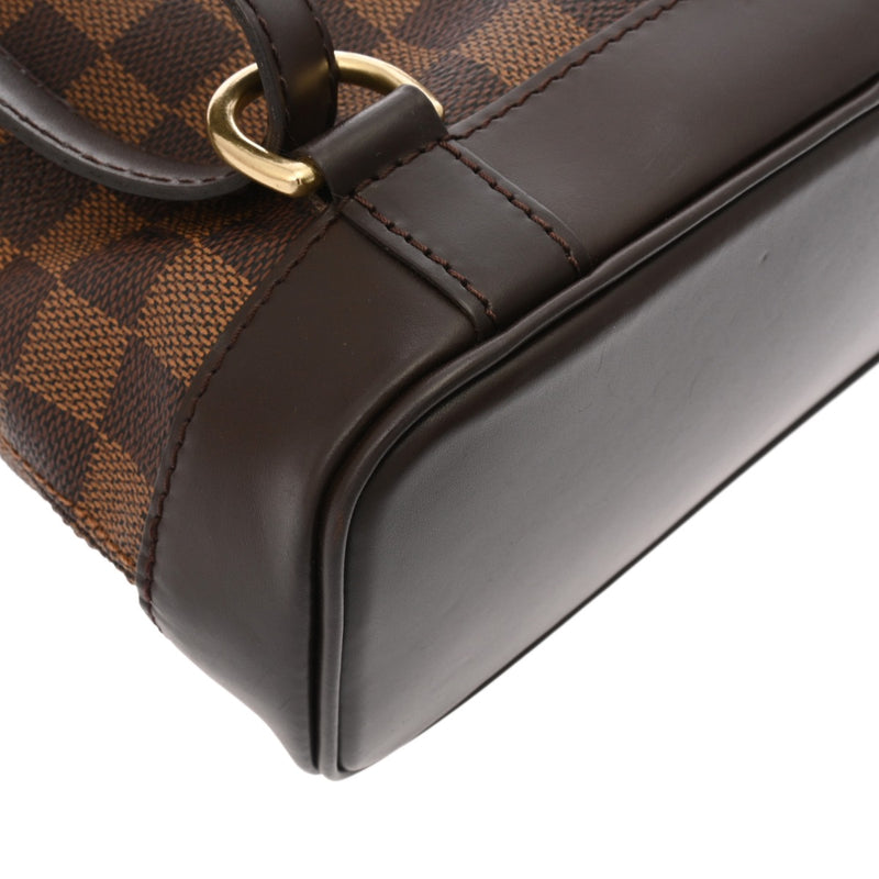 LOUIS VUITTON ルイヴィトン ダミエ ソーホー ブラウン N51132 レディース ダミエキャンバス リュック・デイパック ABランク 中古 銀蔵