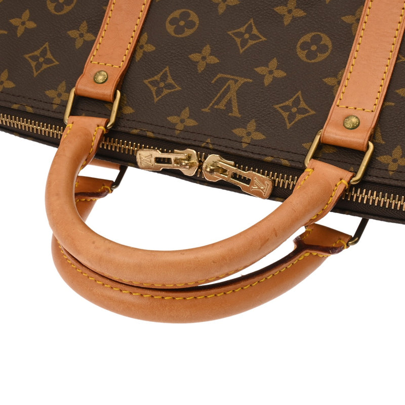 LOUIS VUITTON ルイヴィトン モノグラム キーポル 60 ブラウン M41422 ユニセックス モノグラムキャンバス ボストンバッグ Bランク 中古 銀蔵