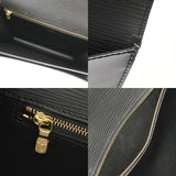LOUIS VUITTON ルイヴィトン エピ モンソー ノワール M52122 ユニセックス エピレザー ハンドバッグ ABランク 中古 銀蔵