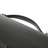 LOUIS VUITTON ルイヴィトン エピ モンソー ノワール M52122 ユニセックス エピレザー ハンドバッグ ABランク 中古 銀蔵