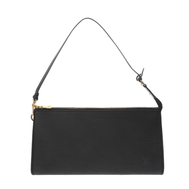 LOUIS VUITTON ルイヴィトン エピ ノワール M52942 レディース エピレザー アクセサリーポーチ ABランク 中古 銀蔵