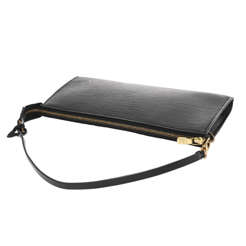 LOUIS VUITTON ルイヴィトン エピ ノワール M52942 レディース エピレザー アクセサリーポーチ ABランク 中古 銀蔵