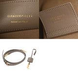SAINT LAURENT サンローラン ショッピングトイ トートバッグ グレー 600307 レディース レザー トートバッグ ABランク 中古 銀蔵