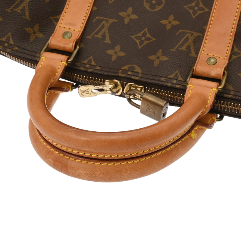 LOUIS VUITTON ルイヴィトン モノグラム キーポルバンドリエール 50 ブラウン M41416 レディース モノグラムキャンバス ボストンバッグ Bランク 中古 銀蔵