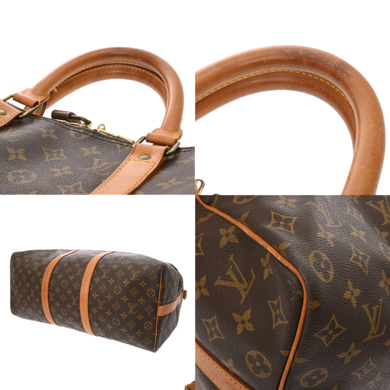 LOUIS VUITTON ルイヴィトン モノグラム キーポルバンドリエール 50 ブラウン M41416 レディース モノグラムキャンバス ボストンバッグ Bランク 中古 銀蔵