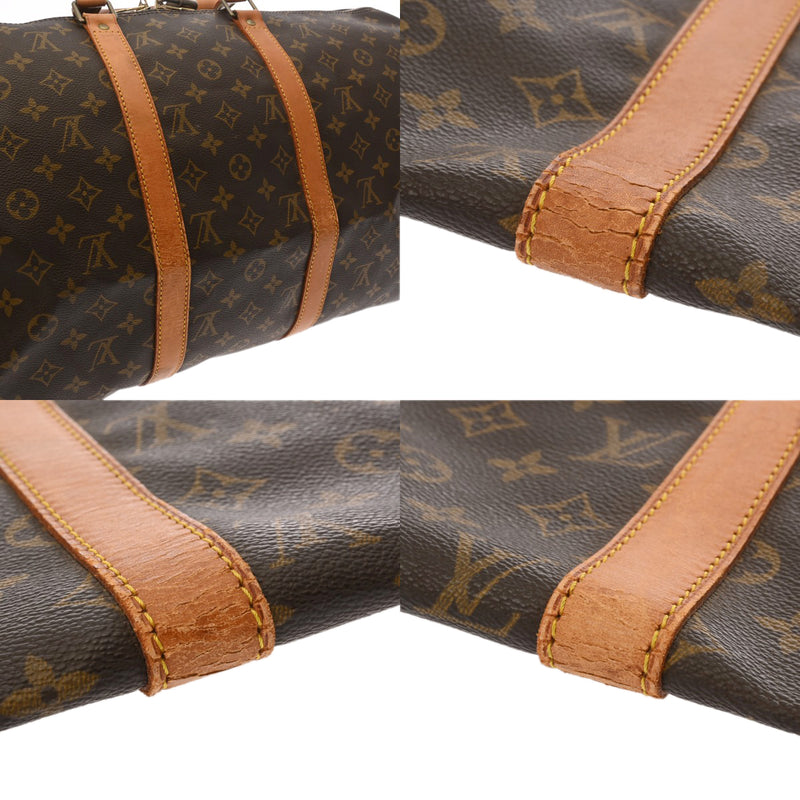 LOUIS VUITTON ルイヴィトン モノグラム キーポルバンドリエール 50 ブラウン M41416 レディース モノグラムキャンバス ボストンバッグ Bランク 中古 銀蔵