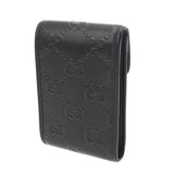 GUCCI グッチ GGエンボス ミニバッグ ブラック 625571 メンズ レザー ショルダーバッグ ABランク 中古 銀蔵
