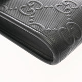 GUCCI グッチ GGエンボス ミニバッグ ブラック 625571 メンズ レザー ショルダーバッグ ABランク 中古 銀蔵