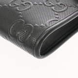GUCCI グッチ GGエンボス ミニバッグ ブラック 625571 メンズ レザー ショルダーバッグ ABランク 中古 銀蔵
