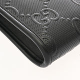 GUCCI グッチ GGエンボス ミニバッグ ブラック 625571 メンズ レザー ショルダーバッグ ABランク 中古 銀蔵