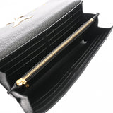 LOUIS VUITTON ルイヴィトン ポルトフォイユ カプシーヌ ノワール M62764 レディース トリヨンレザー 長財布 Bランク 中古 銀蔵