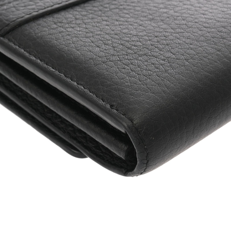 LOUIS VUITTON ルイヴィトン ポルトフォイユ カプシーヌ ノワール M62764 レディース トリヨンレザー 長財布 Bランク 中古 銀蔵