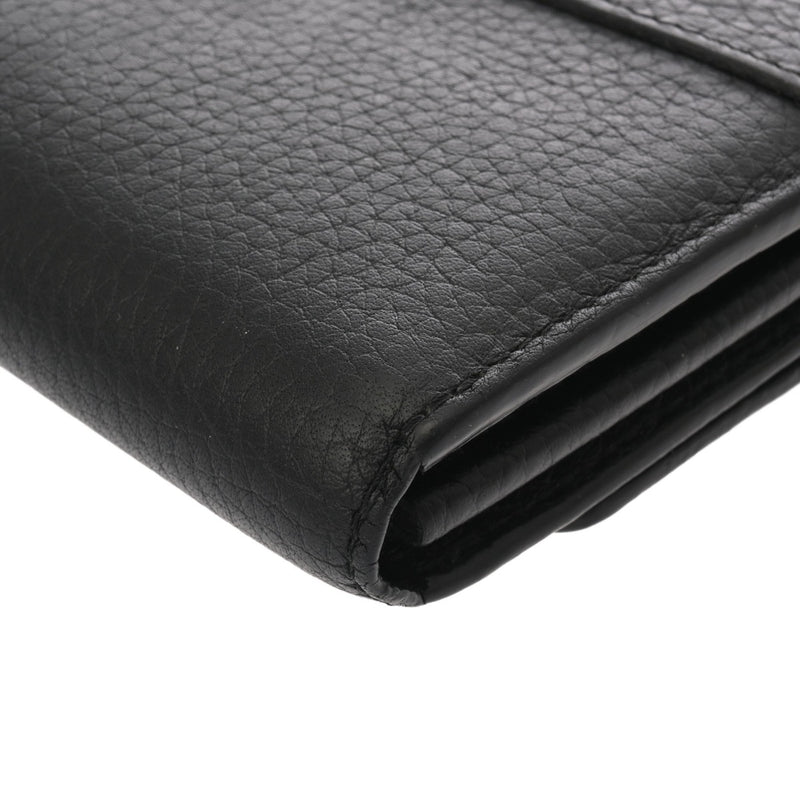 LOUIS VUITTON ルイヴィトン ポルトフォイユ カプシーヌ ノワール M62764 レディース トリヨンレザー 長財布 Bランク 中古 銀蔵