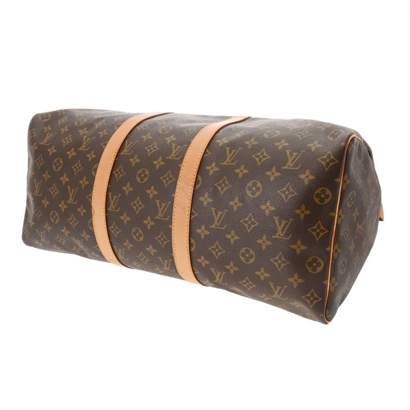 LOUIS VUITTON ルイヴィトン モノグラム キーポル 50 ブラウン M41428 ユニセックス モノグラムキャンバス ボストンバッグ Bランク 中古 銀蔵