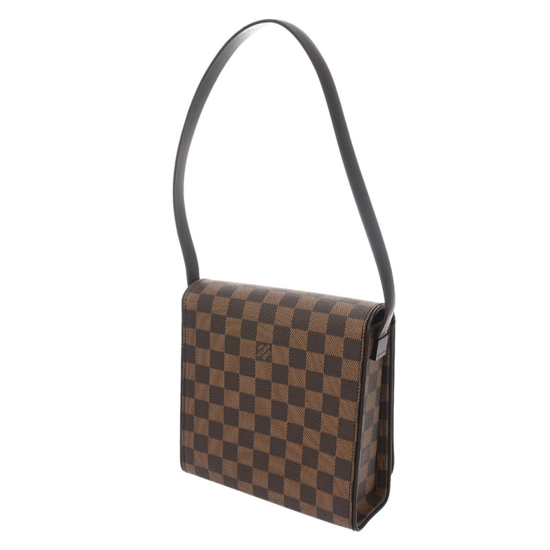 LOUIS VUITTON ルイヴィトン ダミエ トライベッカ ミニ ブラウン N51161 レディース ダミエキャンバス ショルダーバッグ ABランク 中古 銀蔵
