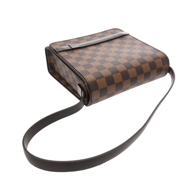 LOUIS VUITTON ルイヴィトン ダミエ トライベッカ ミニ ブラウン N51161 レディース ダミエキャンバス ショルダーバッグ ABランク 中古 銀蔵