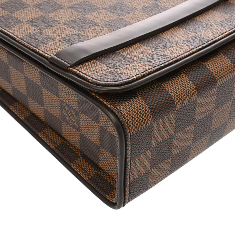 LOUIS VUITTON ルイヴィトン ダミエ トライベッカ ミニ ブラウン N51161 レディース ダミエキャンバス ショルダーバッグ ABランク 中古 銀蔵