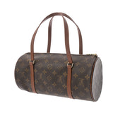 LOUIS VUITTON ルイヴィトン モノグラム パピヨン GM 旧型 ブラウン M51365 レディース モノグラムキャンバス ハンドバッグ ABランク 中古 銀蔵