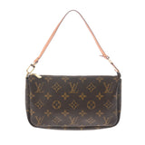 LOUIS VUITTON ルイヴィトン モノグラム ポシェット アクセソワール ブラウン M51980 レディース モノグラムキャンバス アクセサリーポーチ Bランク 中古 銀蔵