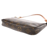 LOUIS VUITTON ルイヴィトン モノグラム ポシェット アクセソワール ブラウン M51980 レディース モノグラムキャンバス アクセサリーポーチ Bランク 中古 銀蔵