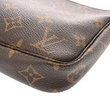 LOUIS VUITTON ルイヴィトン モノグラム ポシェット アクセソワール ブラウン M51980 レディース モノグラムキャンバス アクセサリーポーチ Bランク 中古 銀蔵