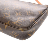 LOUIS VUITTON ルイヴィトン モノグラム ポシェット アクセソワール ブラウン M51980 レディース モノグラムキャンバス アクセサリーポーチ Bランク 中古 銀蔵