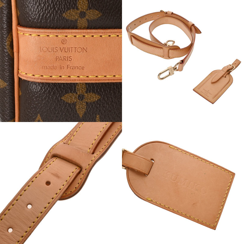 LOUIS VUITTON ルイヴィトン モノグラム キーポル バンドリエール 45 2WAY ブラウン M41418 ユニセックス モノグラムキャンバス ボストンバッグ ABランク 中古 銀蔵