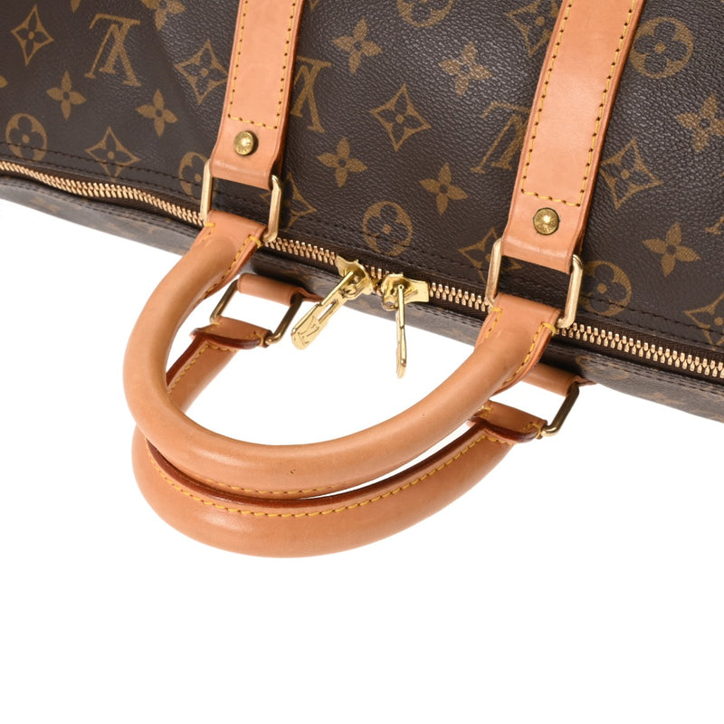 LOUIS VUITTON ルイヴィトン モノグラム キーポル バンドリエール 45 2WAY ブラウン M41418 ユニセックス モノグラムキャンバス ボストンバッグ ABランク 中古 銀蔵