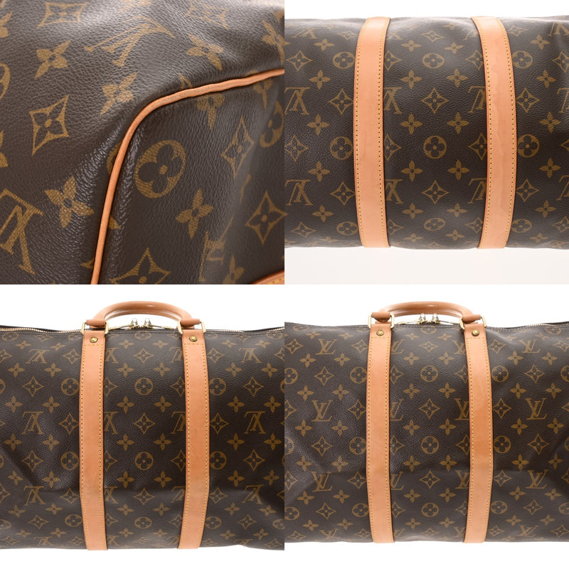 LOUIS VUITTON ルイヴィトン モノグラム キーポル バンドリエール 45 2WAY ブラウン M41418 ユニセックス モノグラムキャンバス ボストンバッグ ABランク 中古 銀蔵