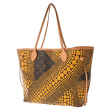 LOUIS VUITTON ルイヴィトン モノグラム ネヴァーフル MM モノグラムウェーブ 草間彌生コラボ ジョーヌ M40685 レディース モノグラムキャンバス トートバッグ Bランク 中古 銀蔵