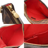 LOUIS VUITTON ルイヴィトン ダミエ ブルームズベリ PM ブラウン N42251 レディース ダミエキャンバス ショルダーバッグ Bランク 中古 銀蔵