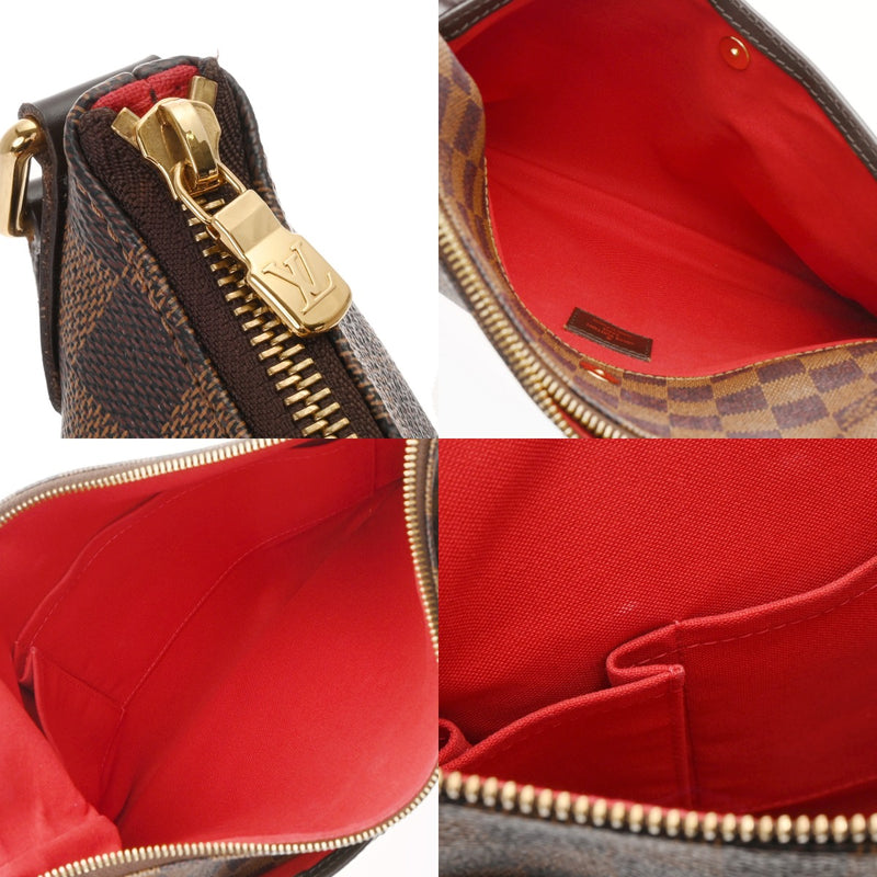 LOUIS VUITTON ルイヴィトン ダミエ ブルームズベリ PM ブラウン N42251 レディース ダミエキャンバス ショルダーバッグ Bランク 中古 銀蔵