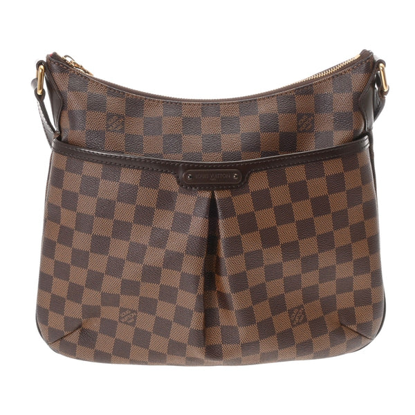 LOUIS VUITTON ルイヴィトン ダミエ ブルームズベリ PM ブラウン N42251 レディース ダミエキャンバス ショルダーバッグ Bランク 中古 銀蔵