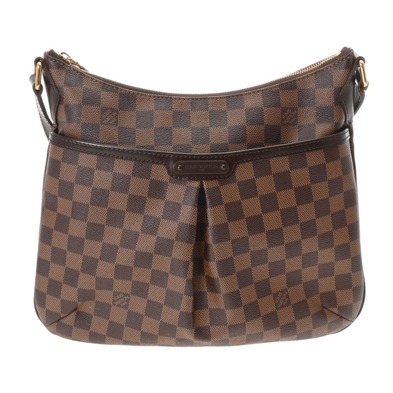 LOUIS VUITTON ルイヴィトン ダミエ ブルームズベリ PM ブラウン N42251 レディース ダミエキャンバス ショルダーバッグ Bランク 中古 銀蔵