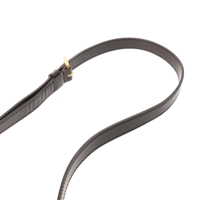 LOUIS VUITTON ルイヴィトン ダミエ ブルームズベリ PM ブラウン N42251 レディース ダミエキャンバス ショルダーバッグ Bランク 中古 銀蔵