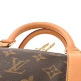 LOUIS VUITTON ルイヴィトン モノグラム キーポル 55  ブラウン M41424 ユニセックス モノグラムキャンバス ボストンバッグ Bランク 中古 銀蔵