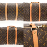 LOUIS VUITTON ルイヴィトン モノグラム キーポル 55  ブラウン M41424 ユニセックス モノグラムキャンバス ボストンバッグ Bランク 中古 銀蔵
