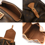 LOUIS VUITTON ルイヴィトン モノグラム ミニ モンスリ ブラウン M51137 レディース モノグラムキャンバス リュック・デイパック Bランク 中古 銀蔵