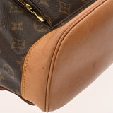 LOUIS VUITTON ルイヴィトン モノグラム ミニ モンスリ ブラウン M51137 レディース モノグラムキャンバス リュック・デイパック Bランク 中古 銀蔵