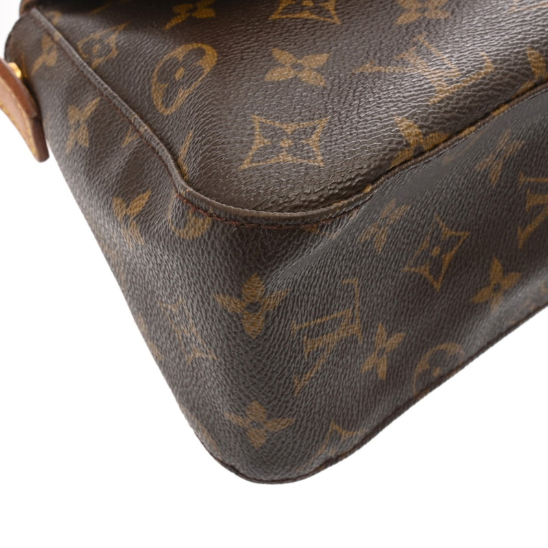 LOUIS VUITTON ルイヴィトン モノグラム ミニ ルーピング ブラウン M51147 レディース モノグラムキャンバス セミショルダーバッグ Bランク 中古 銀蔵