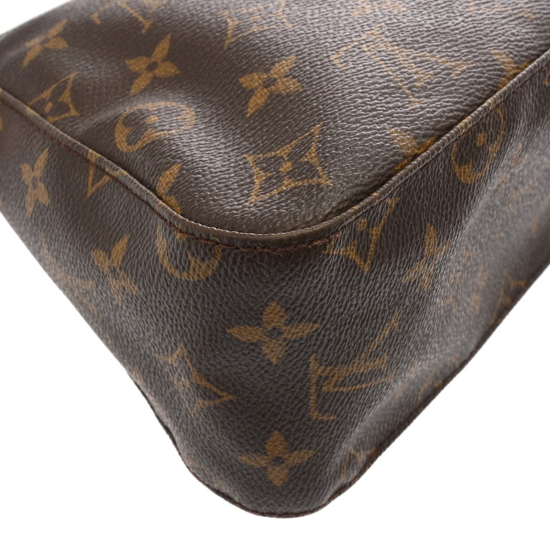 LOUIS VUITTON ルイヴィトン モノグラム ミニ ルーピング ブラウン M51147 レディース モノグラムキャンバス セミショルダーバッグ Bランク 中古 銀蔵