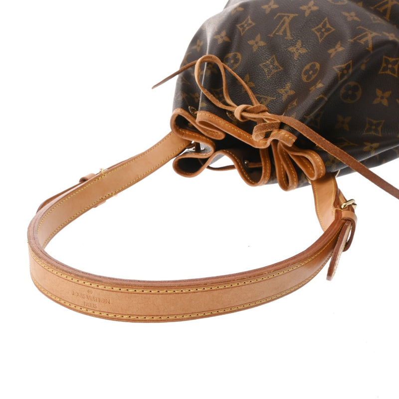 LOUIS VUITTON ルイヴィトン モノグラム プチノエ ブラウン M42226 レディース モノグラムキャンバス ショルダーバッグ Bランク 中古 銀蔵