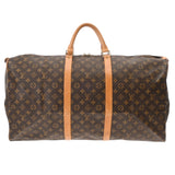 LOUIS VUITTON ルイヴィトン モノグラム キーポル 60 ブラウン M41422 ユニセックス モノグラムキャンバス ボストンバッグ Bランク 中古 銀蔵