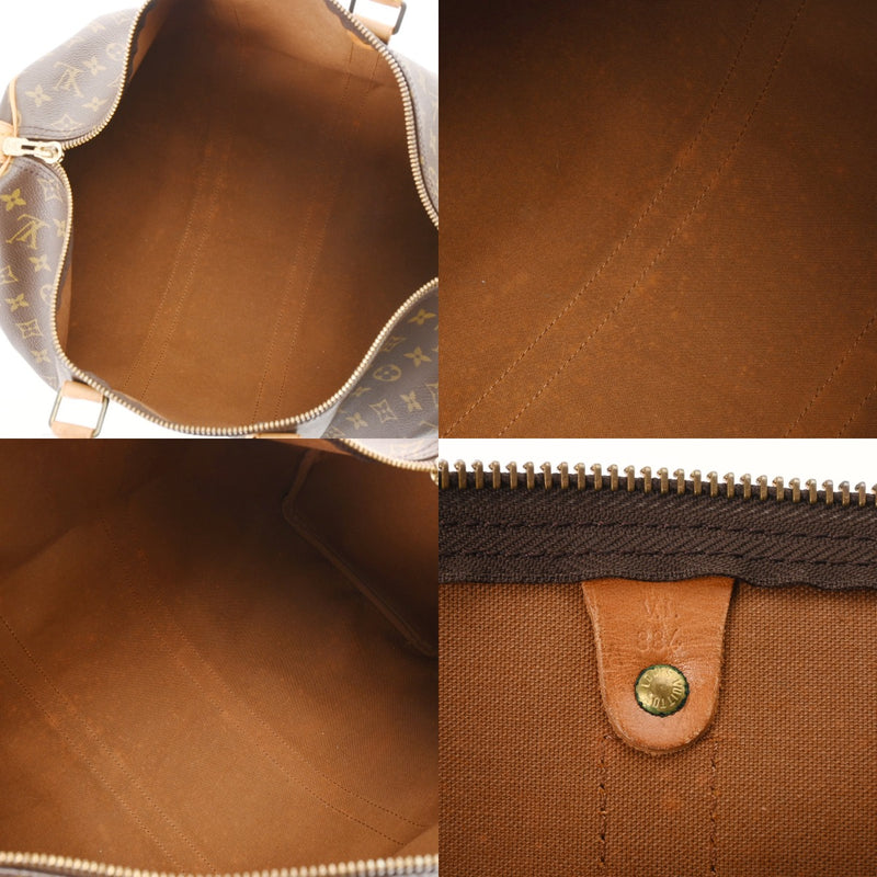LOUIS VUITTON ルイヴィトン モノグラム キーポル 45 ブラウン M41428 ユニセックス モノグラムキャンバス ボストンバッグ Bランク 中古 銀蔵