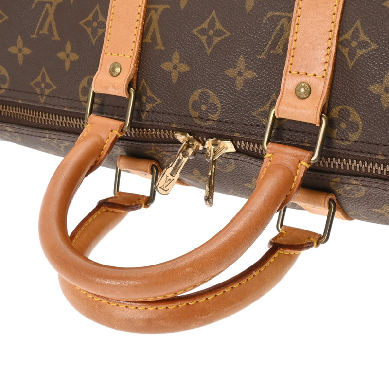LOUIS VUITTON ルイヴィトン モノグラム キーポル 45 ブラウン M41428 ユニセックス モノグラムキャンバス ボストンバッグ Bランク 中古 銀蔵