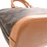 LOUIS VUITTON ルイヴィトン モノグラム アルマ  ブラウン M51130 レディース モノグラムキャンバス ハンドバッグ Bランク 中古 銀蔵