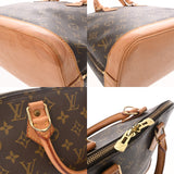 LOUIS VUITTON ルイヴィトン モノグラム アルマ  ブラウン M51130 レディース モノグラムキャンバス ハンドバッグ Bランク 中古 銀蔵