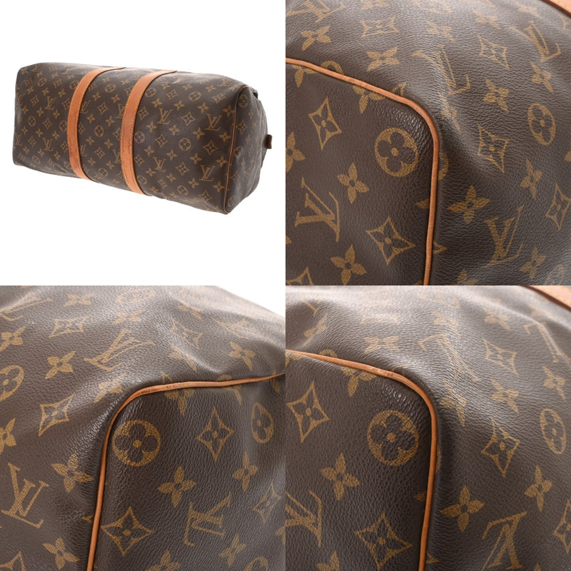 LOUIS VUITTON ルイヴィトン モノグラム キーポル 45 ブラウン M41428 ユニセックス モノグラムキャンバス ボストンバッグ Bランク 中古 銀蔵