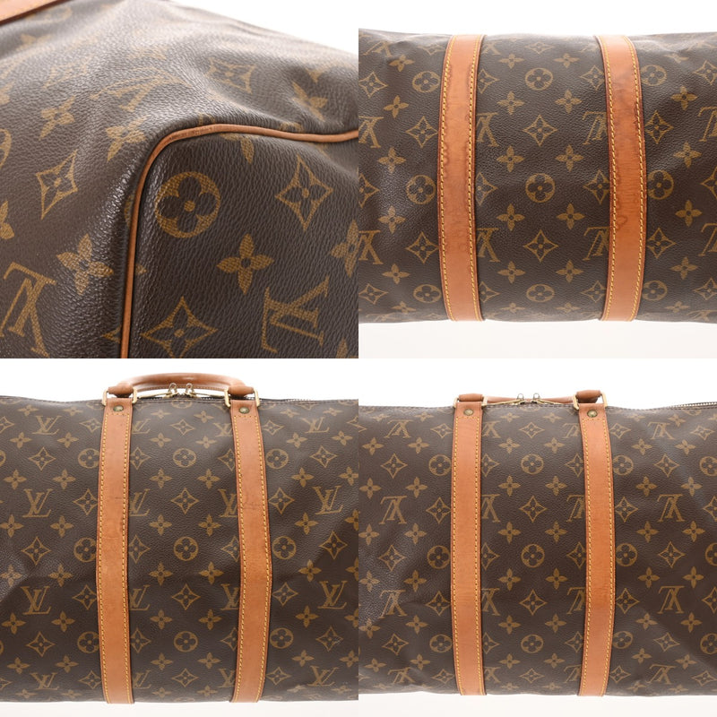 LOUIS VUITTON ルイヴィトン モノグラム キーポル 45 ブラウン M41428 ユニセックス モノグラムキャンバス ボストンバッグ Bランク 中古 銀蔵